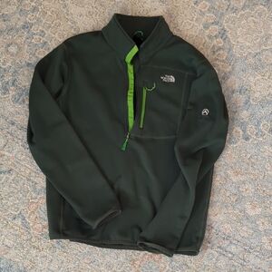 The North Face Dark Green Fleece Jacket